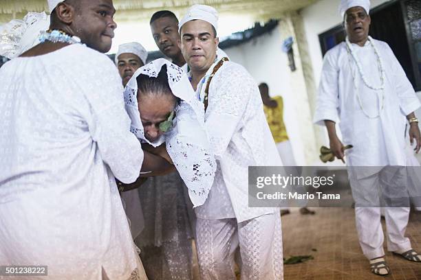 Candom Using Image Candomble Worshippers Hold Ceremony In Brazil Photos and Premium High ...