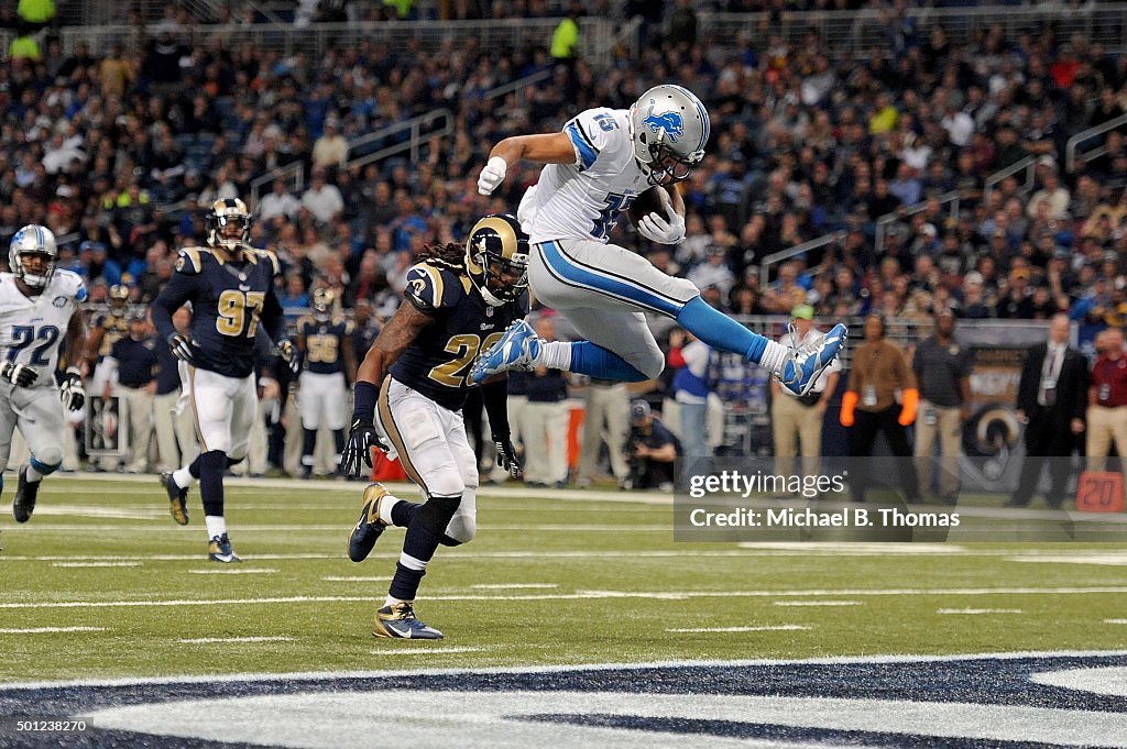 Detroit Lions v St Louis Rams