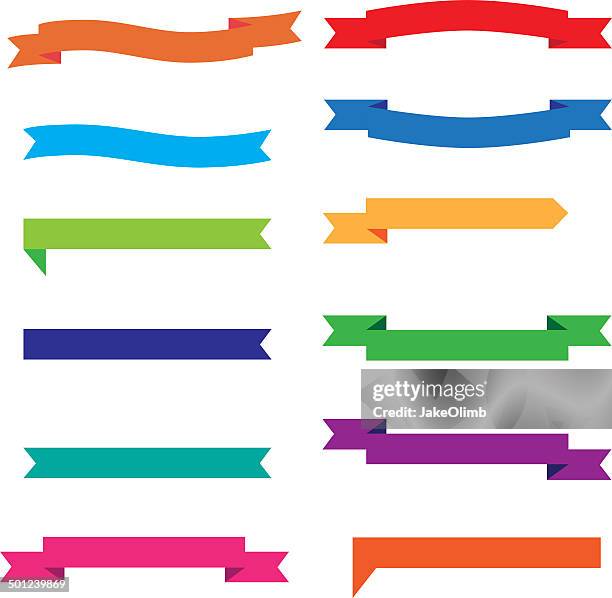 High Res Ribbon Ribbons Set High-Res Vector Graphic - Getty Images