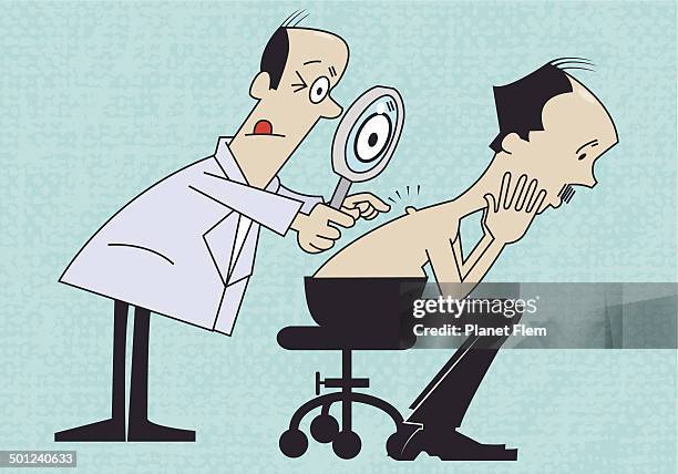 retro dermatologen zusammengestellte - narbe stock-grafiken, -clipart, -cartoons und -symbole