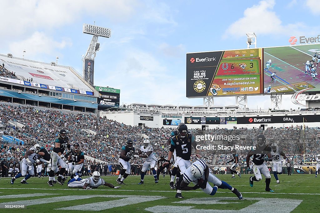 Indianapolis Colts v Jacksonville Jaguars