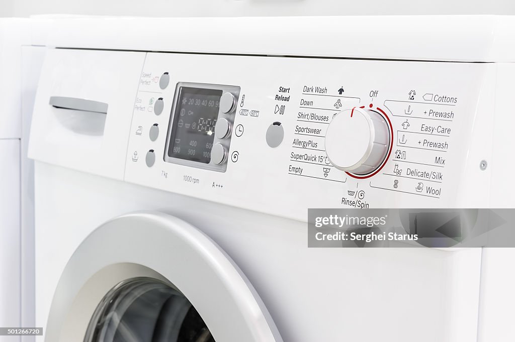 Control Panel Of Washing Machine High-Res Stock Photo - Getty Images
