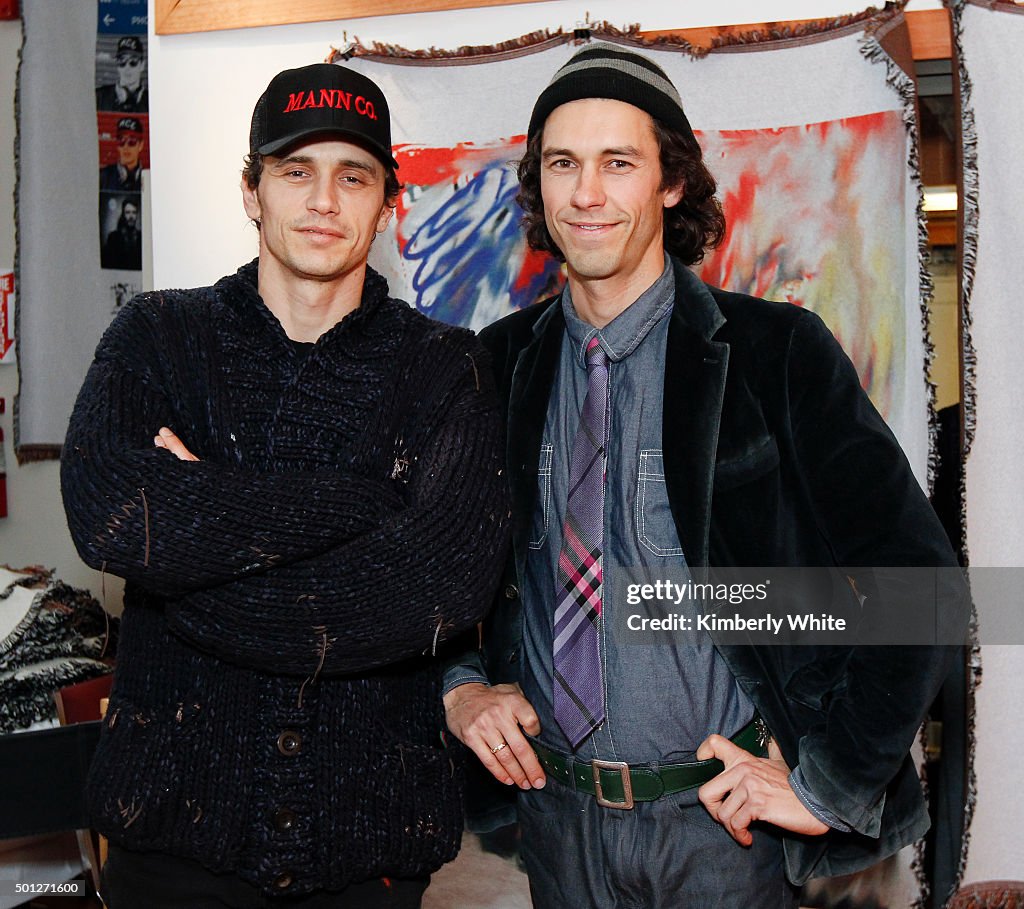 The Art of Elysium Hosts A Reception for Tom and James Franco's BRO-MANCE at the Firehouse Collective