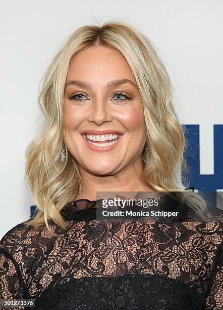 Actress Elisabeth Rohm attends the "Joy" New York premiere at Ziegfeld Theater on December 13, 2015 in New York City.