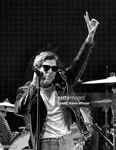 Musician Jesse Rutherford of The Neighbourhood performs onstage during 106.7 KROQ Almost Acoustic Christmas 2015 at The Forum on December 13, 2015 in...