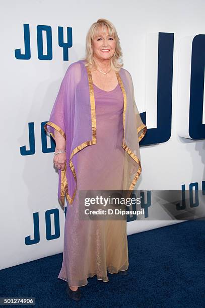 Diane Ladd attends the "Joy" New York premiere at the Ziegfeld Theater on December 13, 2015 in New York City.