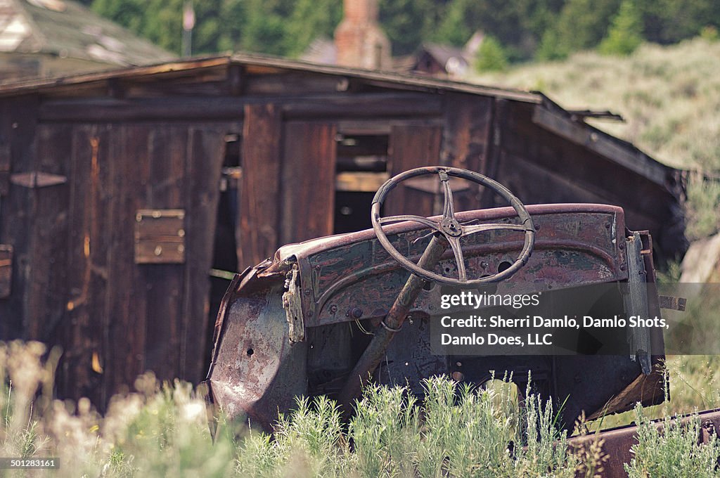 Abandoned car in Montana