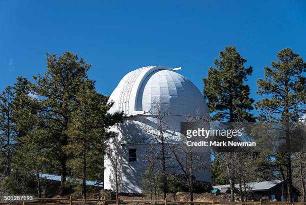 telescope at lowell observatory - flagstaff arizona stock pictures, royalty-free photos & images