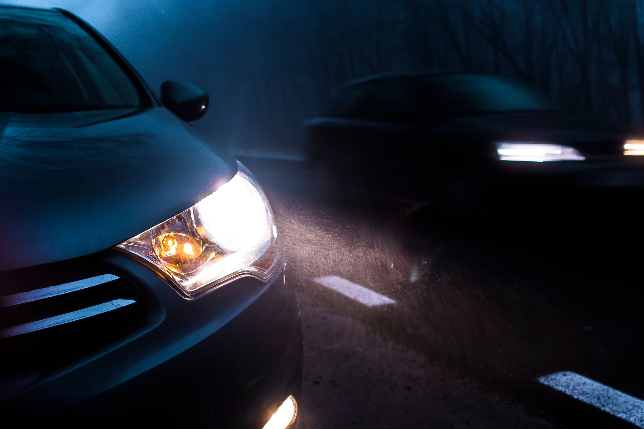 headlight car