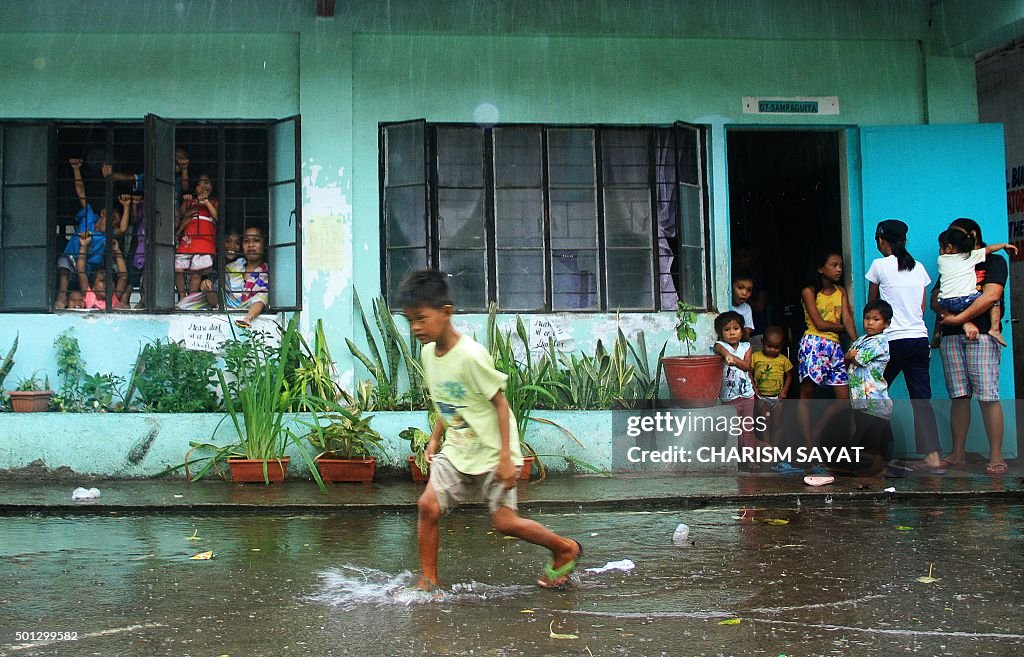 PHILIPPINES-WEATHER-TYPHOON