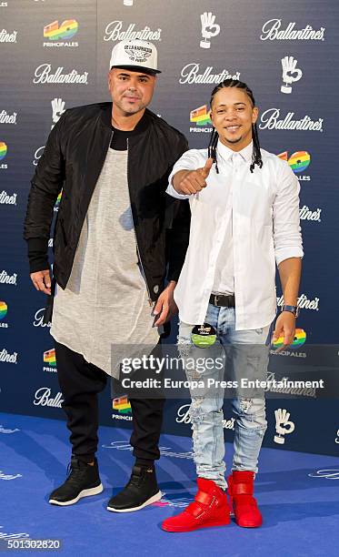 Juan Magan attend the 40 Principales Awards 2015 photocall at Barclaycard Center on December 11, 2015 in Madrid, Spain.