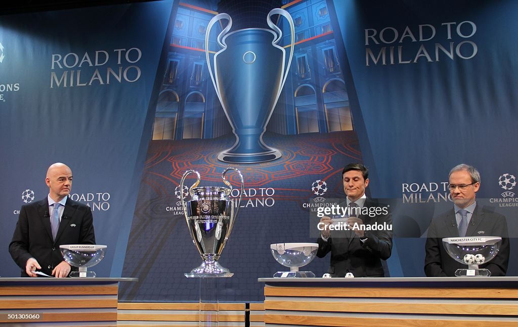 UEFA Champions League draw in Nyon