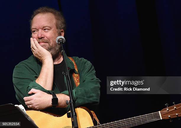 Songwriter Session: Don Schlitz at The Country Music Hall of Fame and Museum in the Ford Theater on December 13, 2015 in Nashville, Tennessee.