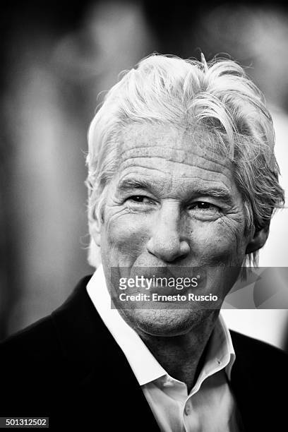 Richard Gere attends a photocall for 'Franny' at La Casa Del Cinema on December 14, 2015 in Rome, Italy.