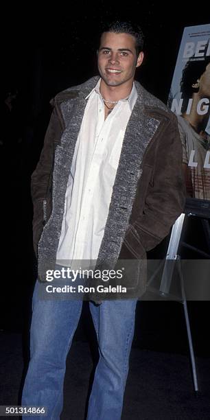 Nathan West attends the world premiere of "Emperor's New Groove" on December 10, 2000 at El Capitan Theater in Hollywood, California.