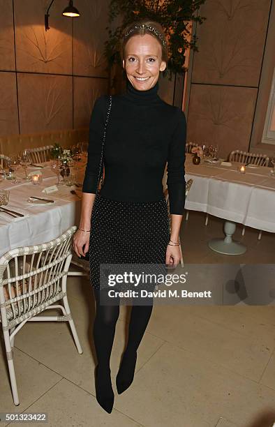 Martha Ward attends a private VIP dinner hosted by Club Monaco and Garance Dore in celebration of the "Love Style Life" book tour at Spring at...