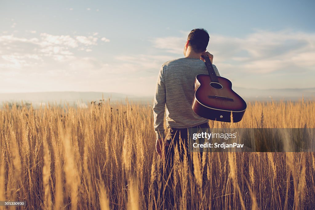 Bringing My Guitar Wherever I Go