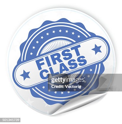 First Class High-Res Vector Graphic - Getty Images