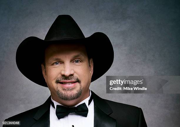 Singer Garth Brooks poses for a portrait at the Sinatra 100: An All-Star GRAMMY Concert at Wynn Las Vegas on December 2, 2015 in Las Vegas, Nevada.