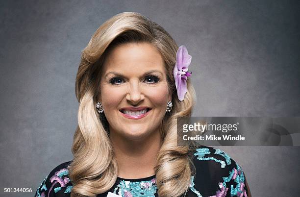 Singer Trisha Yearwood poses for a portrait at the Sinatra 100: An All-Star GRAMMY Concert at Wynn Las Vegas on December 2, 2015 in Las Vegas, Nevada.