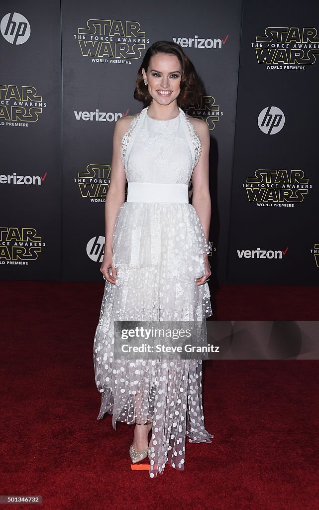 Premiere Of Walt Disney Pictures' And Lucasfilm's "Star Wars: The Force Awakens" - Arrivals