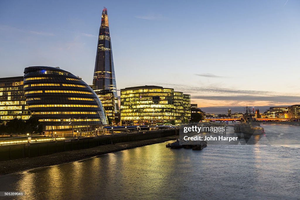 London skyline