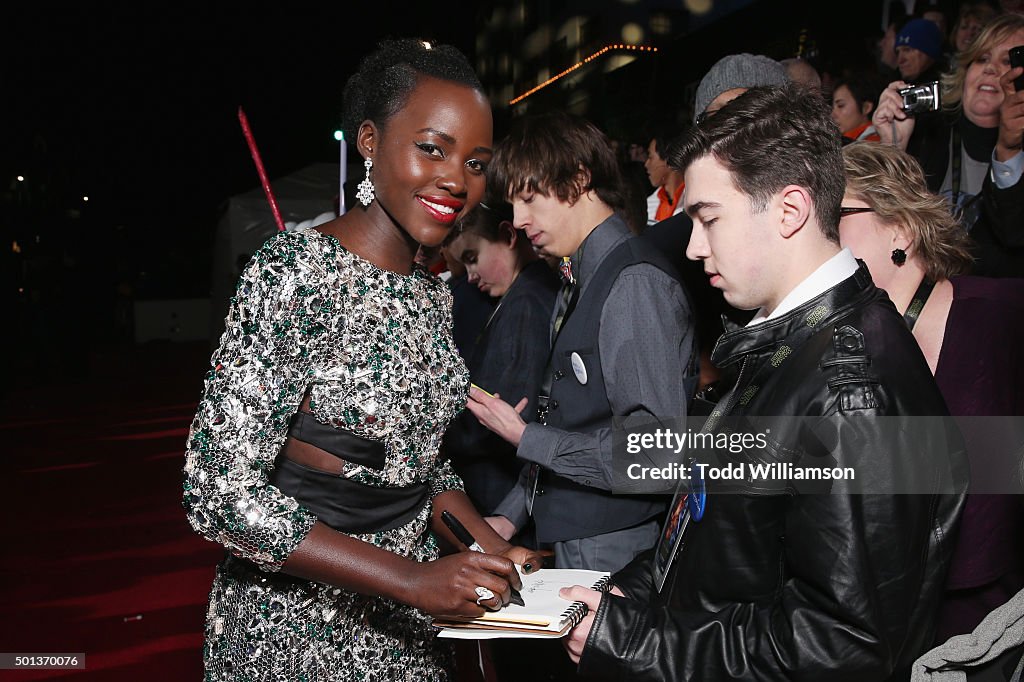 Premiere Of Walt Disney Pictures And Lucasfilm's "Star Wars: The Force Awakens" - Red Carpet