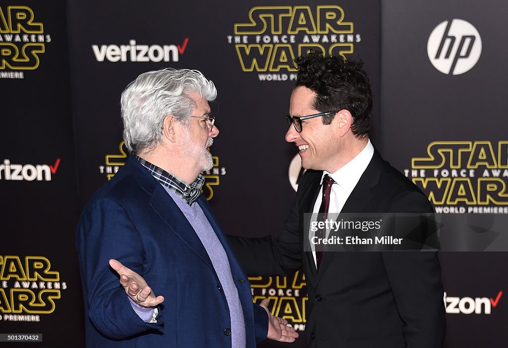 Premiere Of Walt Disney Pictures And Lucasfilm's "Star Wars: The Force Awakens" - Arrivals