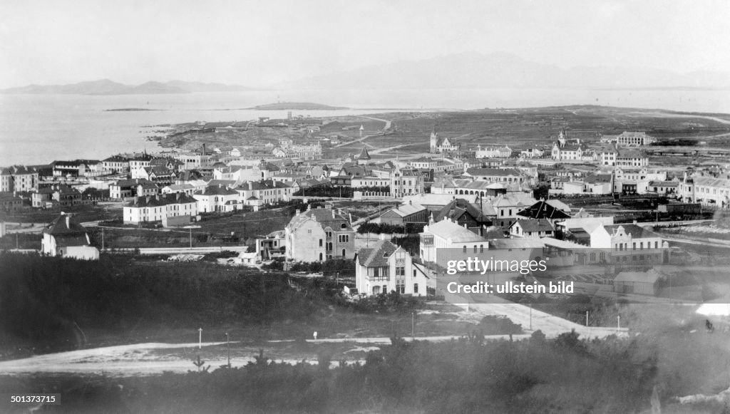 China, Qingdao (German colony Jiaozhou Bay), district Tapautau on the bay. - probably in the 1910s