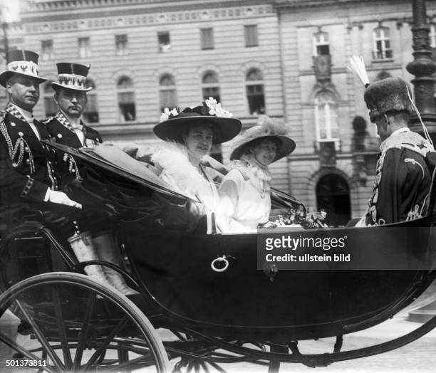 Princess Victoria Louise of Prussia Duchess of Brunswick by marriage Daughter of William II, German Emperor Marriage of Princess Victoria Louise with...