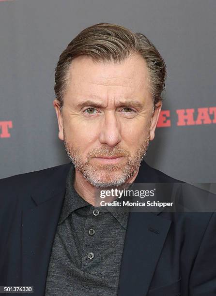 Actor Tim Roth attends the The New York Premiere Of "The Hateful Eight" on December 14, 2015 in New York City.