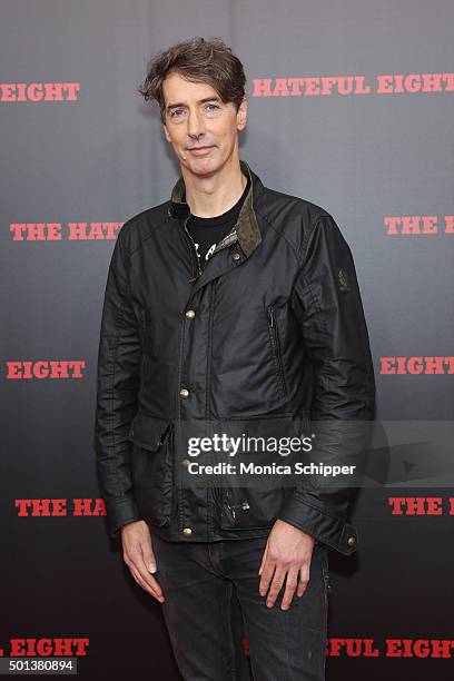 Artist Richard Phillips attends the The New York Premiere Of "The Hateful Eight" on December 14, 2015 in New York City.