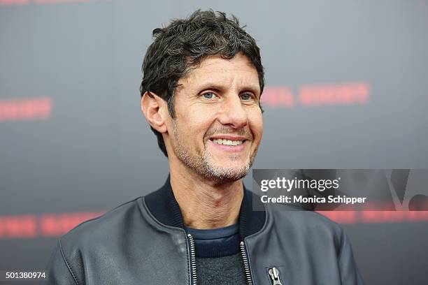 Musician Mike D attends the The New York Premiere Of "The Hateful Eight" on December 14, 2015 in New York City.