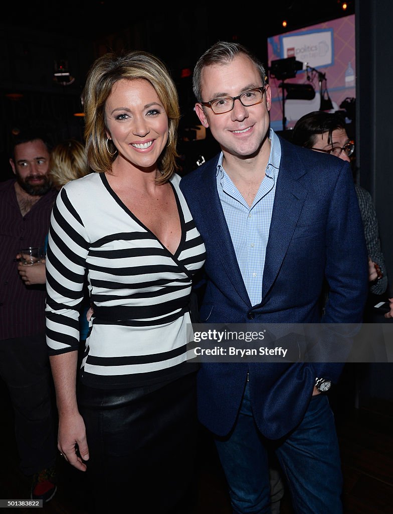CNN anchor Brooke Baldwin and Jeff Zeleny, Senior Washington