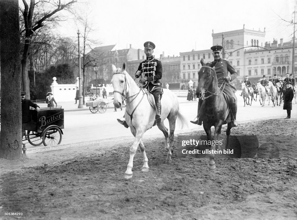 Prince Friedrich Wilhelm of Hohenzollern Eldest son of German Emperor