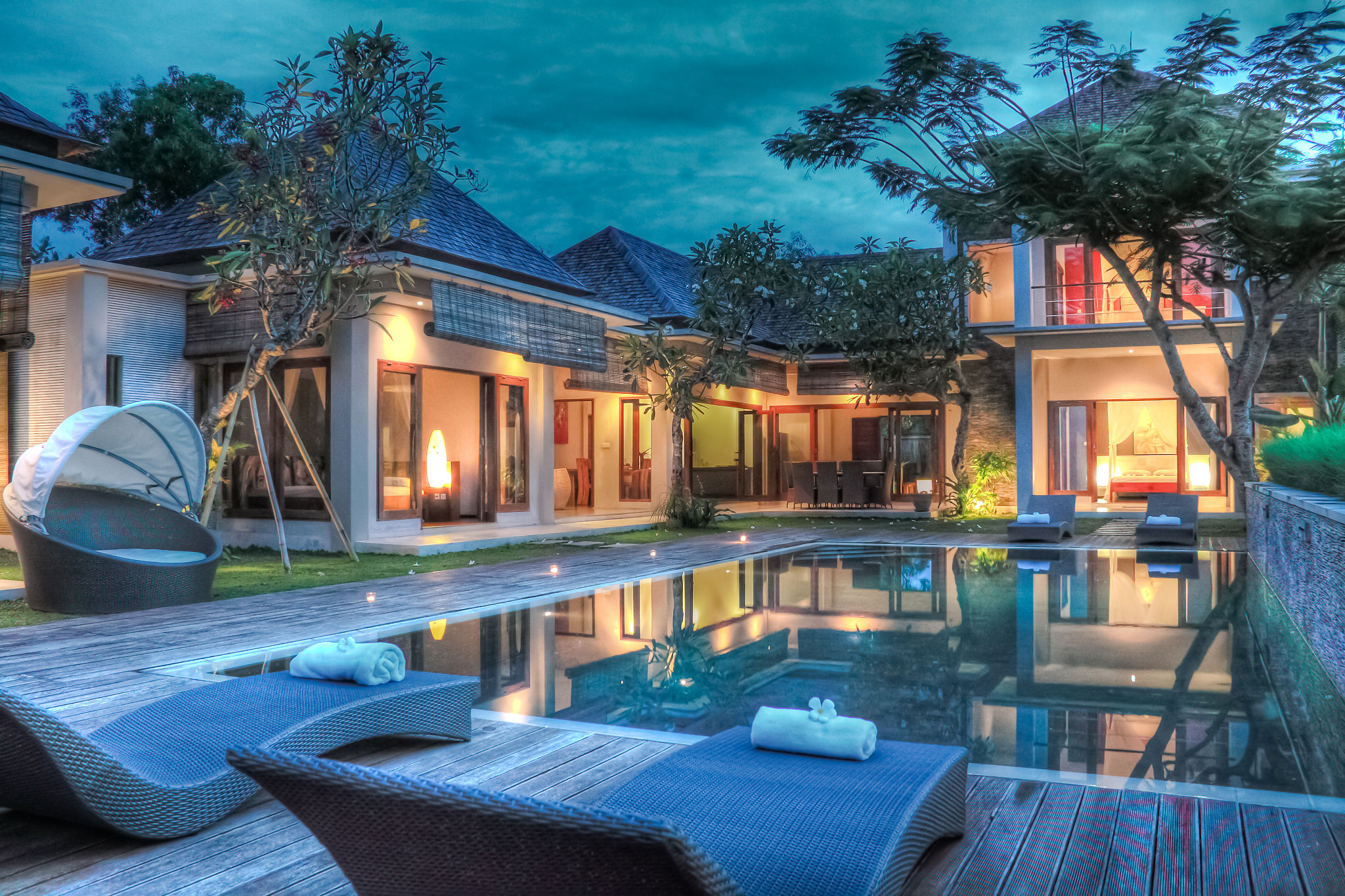 Tropical modern villa, Bali, Indonesia Tropical modern villa, Bali, Indonesia