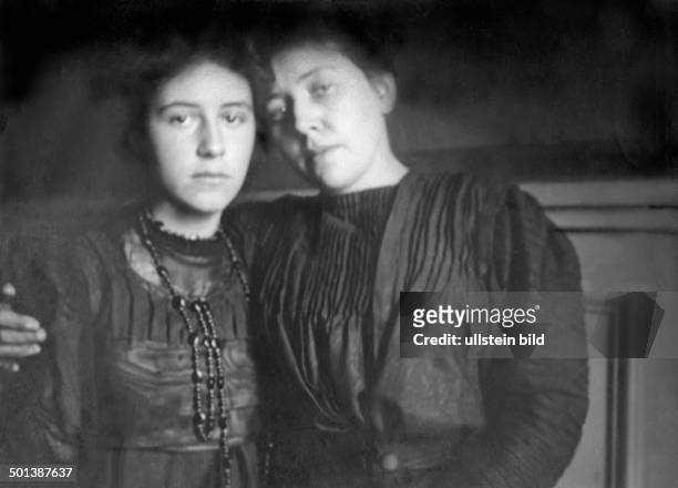 Marguerite Steinheil, nee Japy Wife of Adolphe Steinheil, mistress of French president Felix Faure. Accused of having killed her husband and...