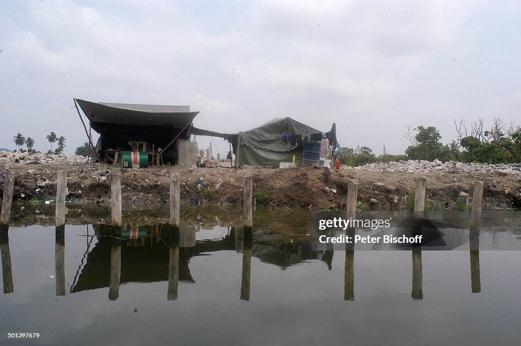 Hütte, Fluss Chao Phraya, Bangkok, Thailand, Asien, Reise, BB, DIG; P.-Nr.: 192/2004