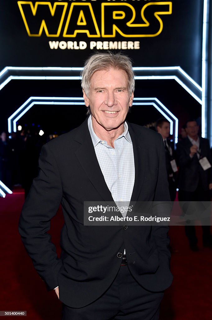 Premiere Of "Star Wars: The Force Awakens" - Red Carpet