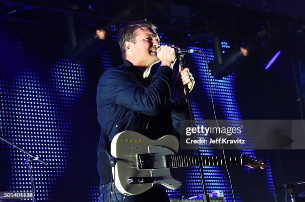 Musician Nathan Willett of Cold War Kids performs onstage during 106.7 KROQ Almost Acoustic Christmas 2015 at The Forum on December 13, 2015 in...