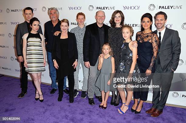Life in Pieces" cast members attend PaleyLive LA: An Evening with "Life in Pieces" at The Paley Center for Media on December 14, 2015 in Beverly...