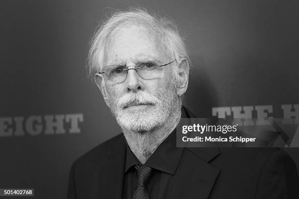 Actor Bruce Dern attends the The New York Premiere Of "The Hateful Eight" on December 14, 2015 in New York City.