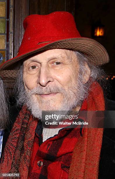 David Margulies attends the opening night after party for the Playwrights Horizons New York premiere production of 'Marjorie Prime' at Tir Na Nog...