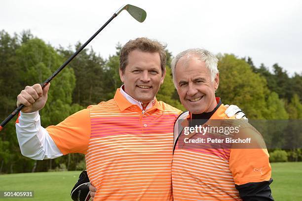 Fritz Fischer , Tom Meiler , Speed Golf-Turnier, "Golfclub Schwanhof", Markt Luhe-Wildenau, Landkreis Neustadt a.d.Weinstraße, Bayern, Deutschland,...