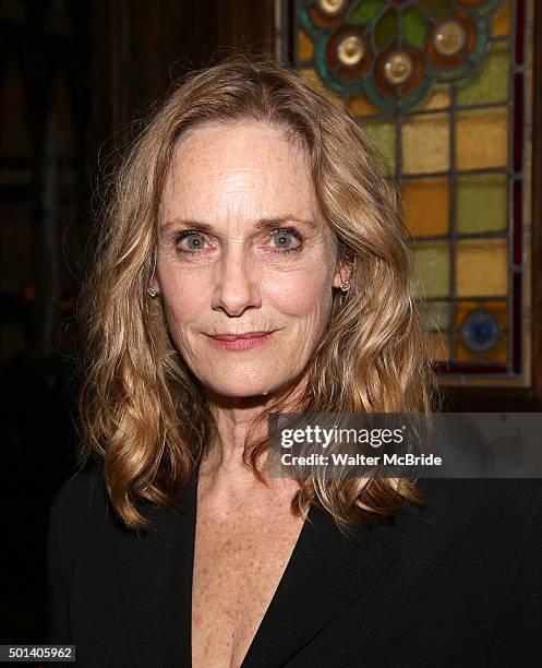Lisa Emery attends the opening night after party for the Playwrights Horizons New York premiere production of 'Marjorie Prime' at Tir Na Nog Irish...