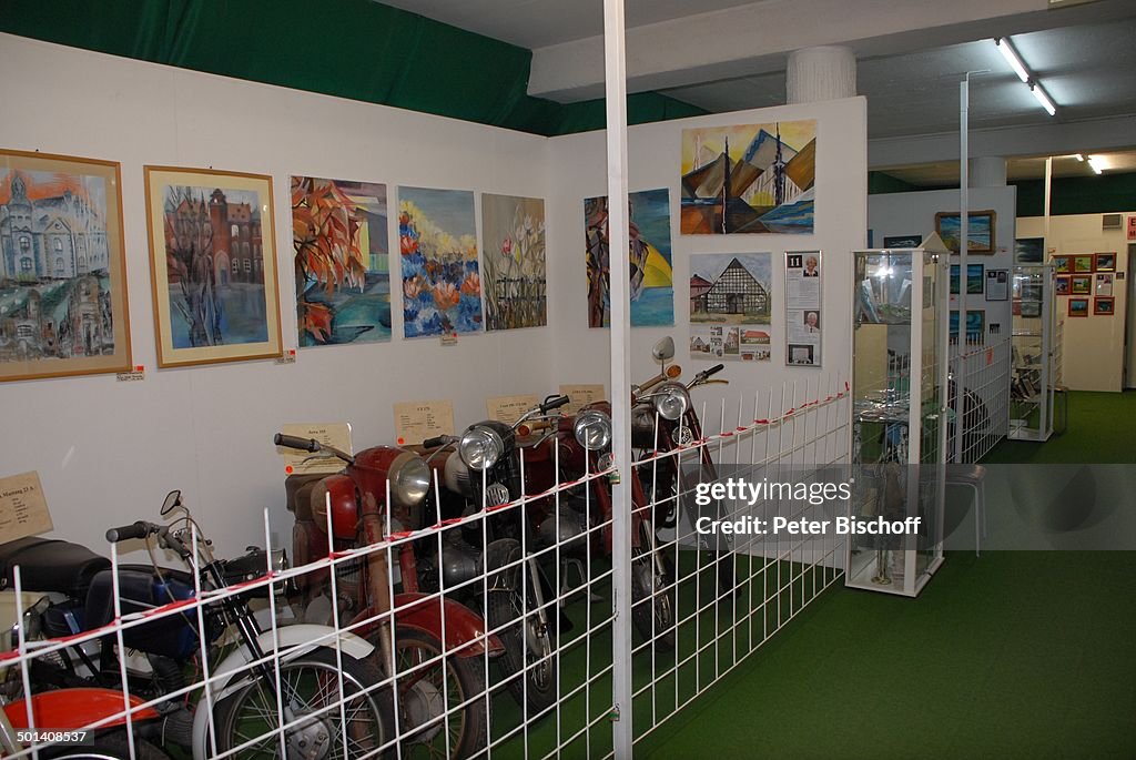 Motorradwelt im NVA-Museum , Prora, Ostsee-Insel Rügen,... News Photo ...
