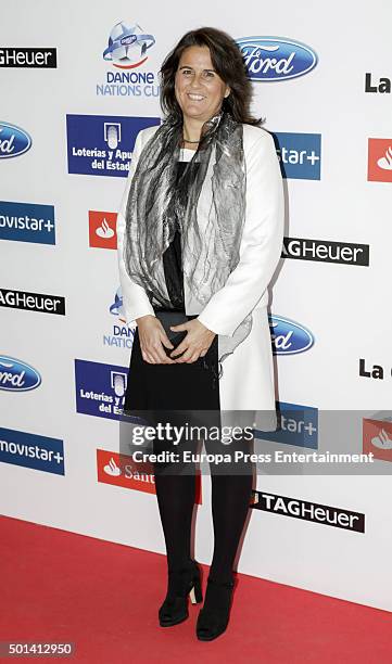 Conchita Martinez attends the 2015 'AS Del Deporte' Awards at The Westin Palace Hotel on December 14, 2015 in Madrid, Spain.