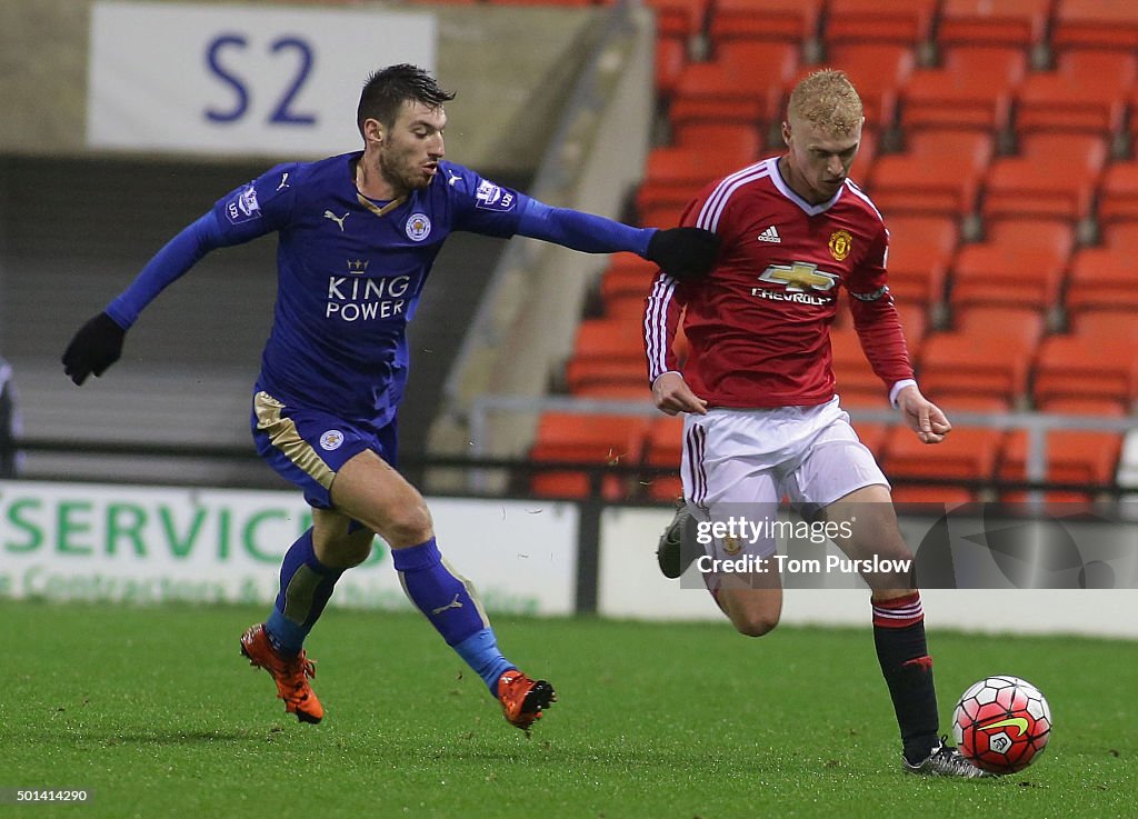 Manchester United v Leicester City: U21 Premier League