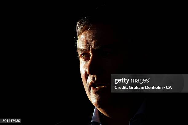 Eddie McGuire talks during the Melbourne Stars Big Bash League season launch at The Emerson on December 15, 2015 in Melbourne, Australia.