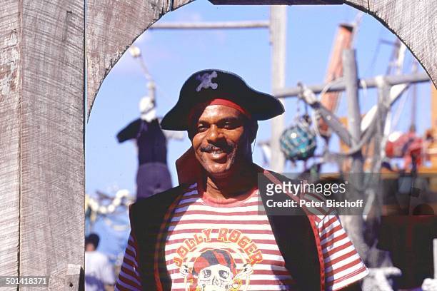 Pirat, Piratenschiff "Jolly Joker", Bridgetown, Insel Barbados, Karibik, Segelschiff, Schiff, Kostüm, Reise, BB, DIG; P.-Nr.: 810/2007, ;